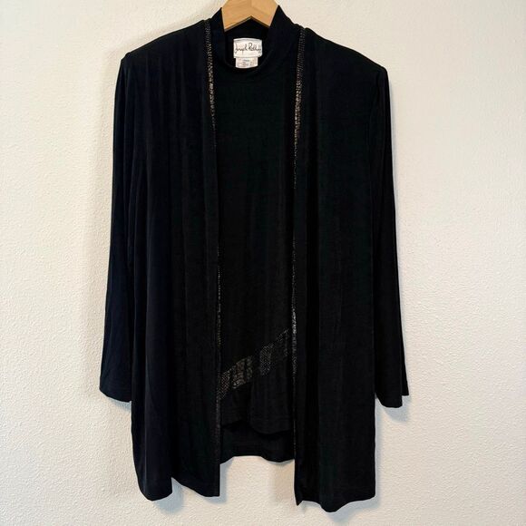 Joseph Ribkoff 2 pc Sleeveless Top & Cardigan Size 16 - Picture 2 of 16